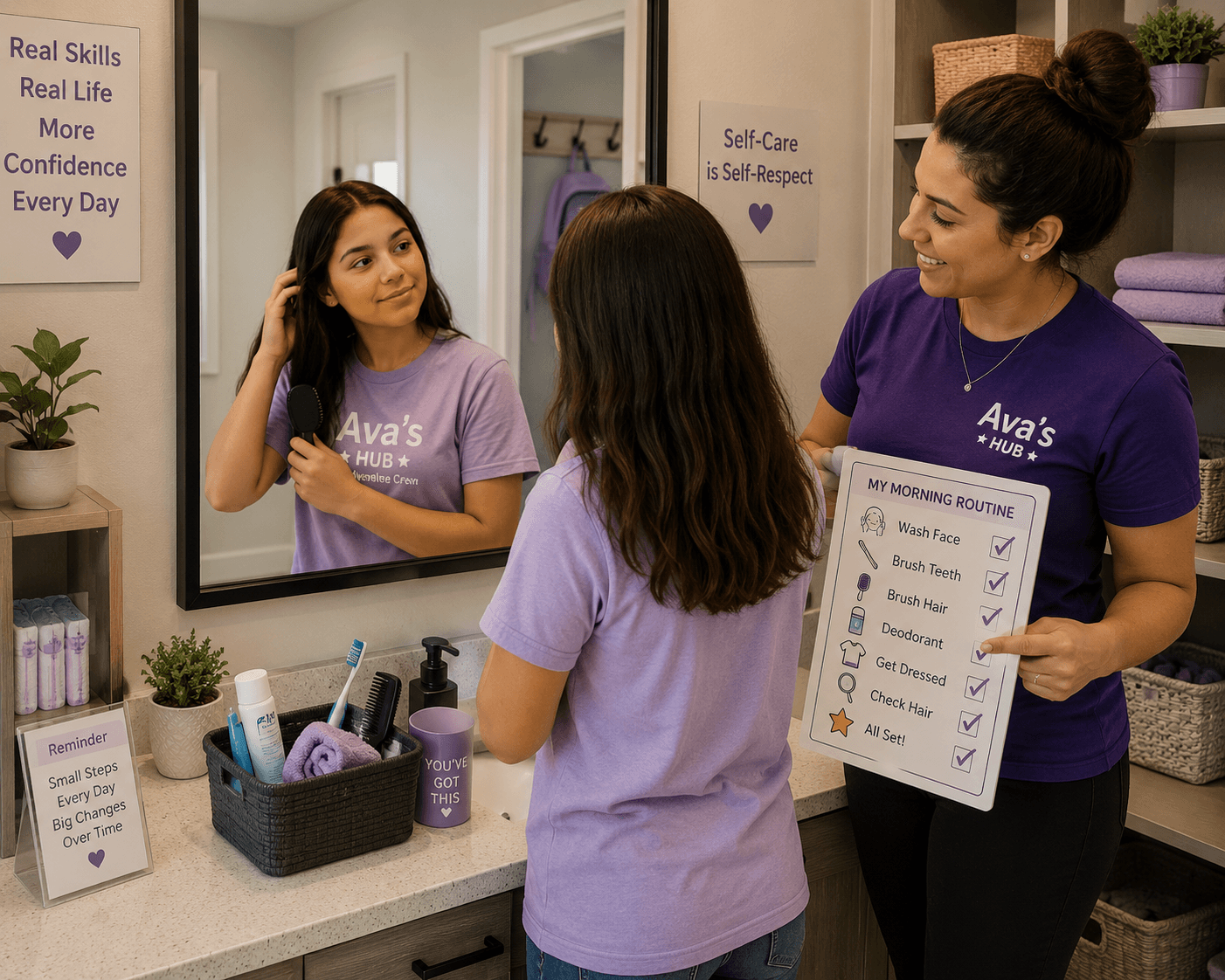 Self-Care & Grooming — Life Ready Cohorts at Ava's Hub
